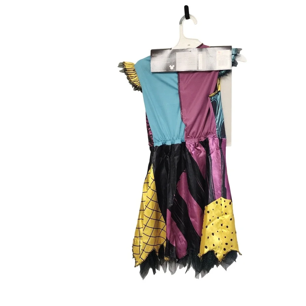 Disney Sally Nightmare Before Christmas Deluxe Child Costume Size 7-8 Multicolor